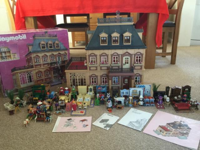 Lot complet maison victoroienne Playmobil 5300