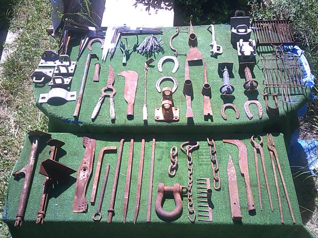 LOT DE 50 ARTICLES DIVERS FERRAILLE ANCIENNE