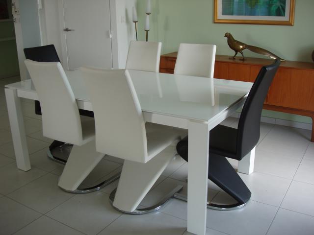 lot de 6 chaises modernes de salle à manger