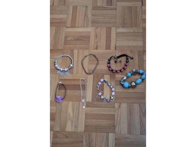 Lot de 7 bracelets fantaisie