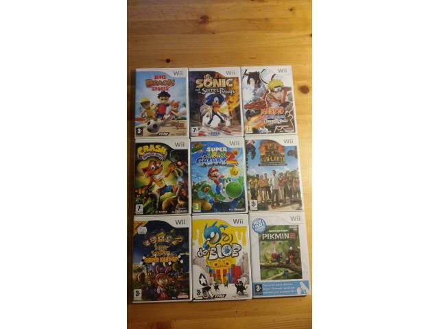 Lot de jeux Wii et Game Cube