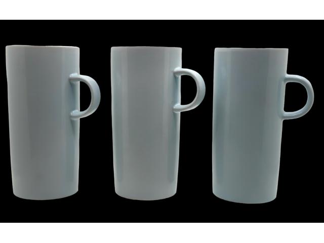 Lot mug/tasse cup "Sel & Poivre"