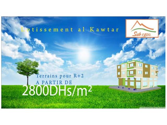 lotissement al kawtar à bir jdid