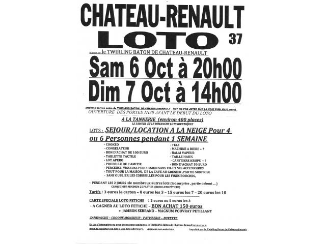 Lotos Twirling Bâton Château-Renault