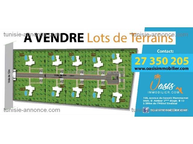 Lots de terrain 900