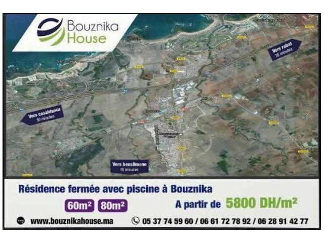 lots de terrain a bouznika
