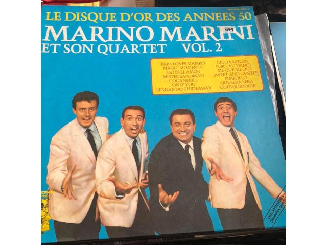 LP Marino Marini et son Quartet, Le disque d’or des années 50 volume 2