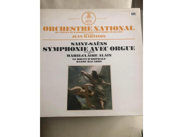 LP Orchestre national RTF, Saint-Saëns Symphonie avec orgue