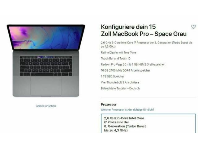 MacBook pro 15