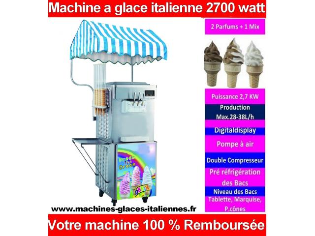 Machine a glace italienne 2,7 kw neuve