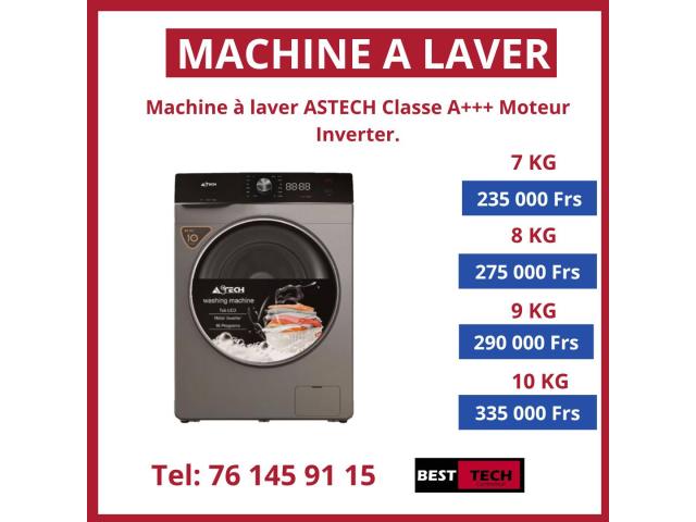 Photo MACHINE A LAVER ASTECH & SMART TECHNOLOGY A VENDRE image 1/2