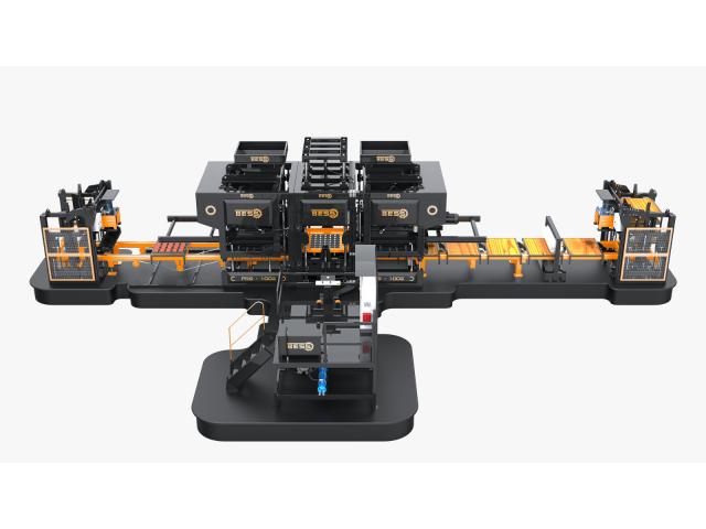 Machine à pavés à vendre 700 m2 – Entièrement automatique