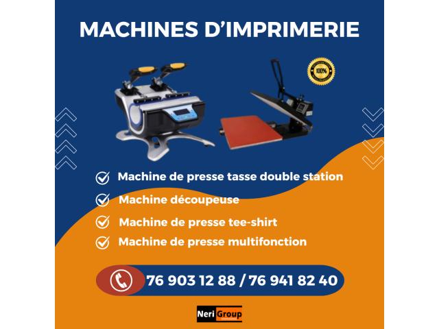 MACHINES D'IMPRIMERIE EN VENTE.