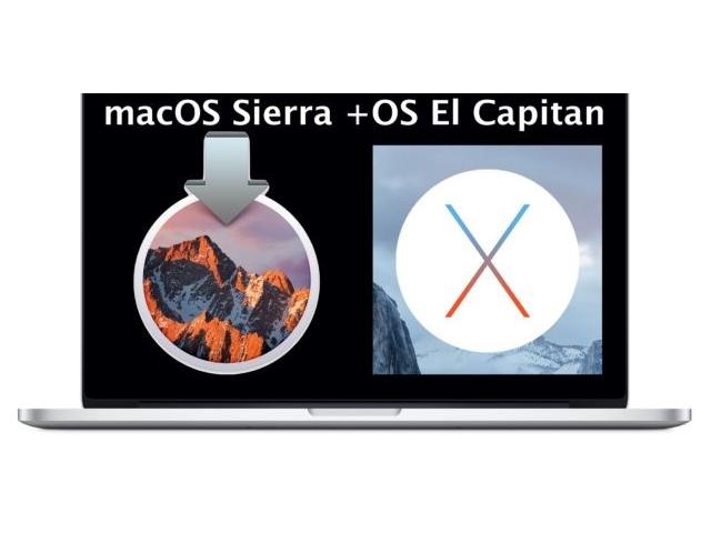 Photo MacOS Sierra 10.12 et el Capitan sur le même Mac image 1/1