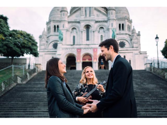 Magical proposal in Paris