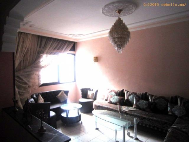 Magnifique appartement meublé en location à rabat hassan