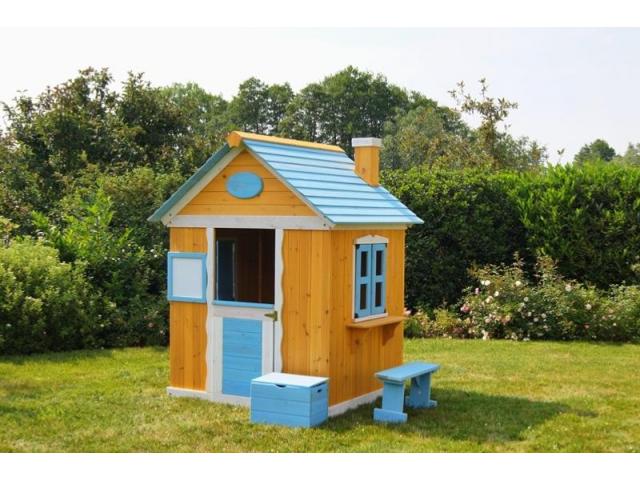 Photo Maison de jeux pour enfants Atlantide - Cabane enfant maison extérieur maison en bois cabane de jard image 1/3