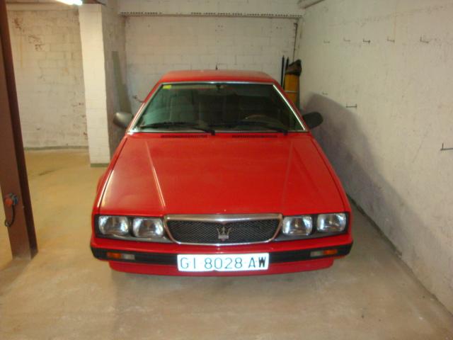 Maserati Biturbo 222 rouge de 1988