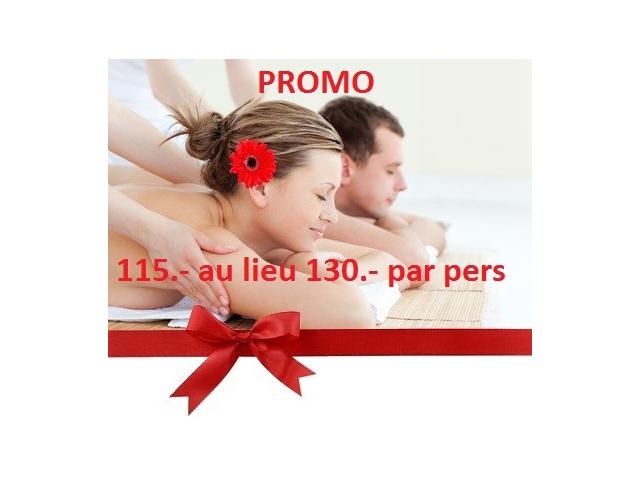 Photo massage Duo 115fr au lieu 130fr par pers 90min à Yverdon PROMOTION image 1/2