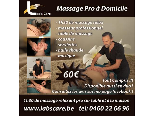 Photo massage harmonisant à Domicile image 1/5