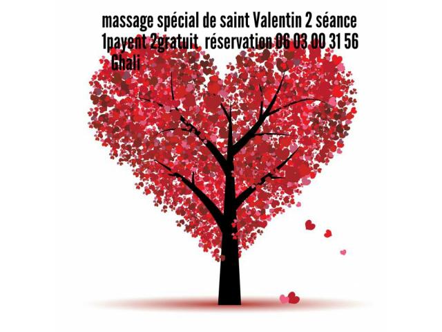 Massage saint Valentin