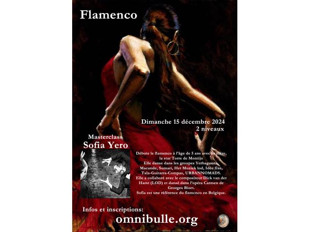 Masterclass Flamenco Sofia Yero