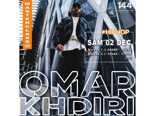 Masterclass Hip Hop avec OMAR KHDIRI