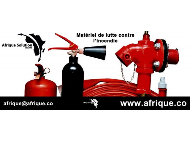 Matériel de protection incendie côte d'Ivoire Abidjan