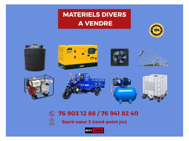 MATERIELS DIVERS A VENDRE
