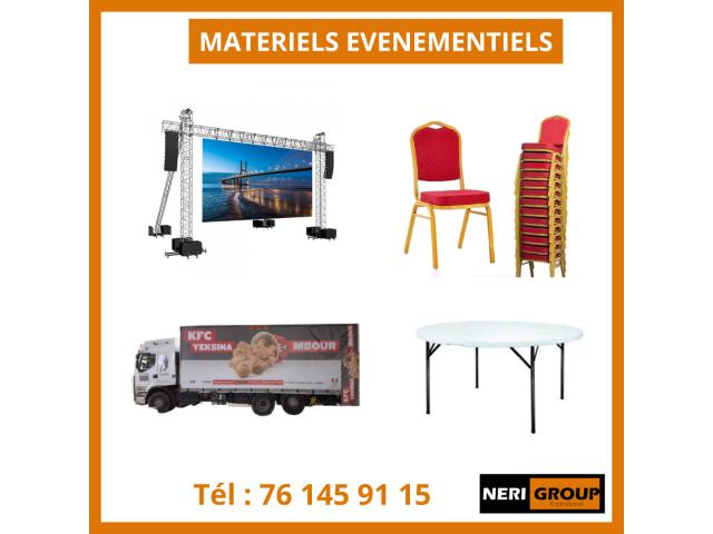 MATERIELS EVENEMENTIEL