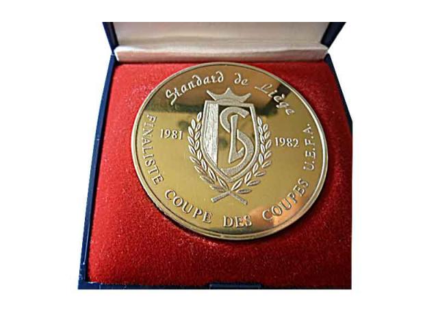 Médaille Standart de Liège coupe U.E.F.A 1981-1982