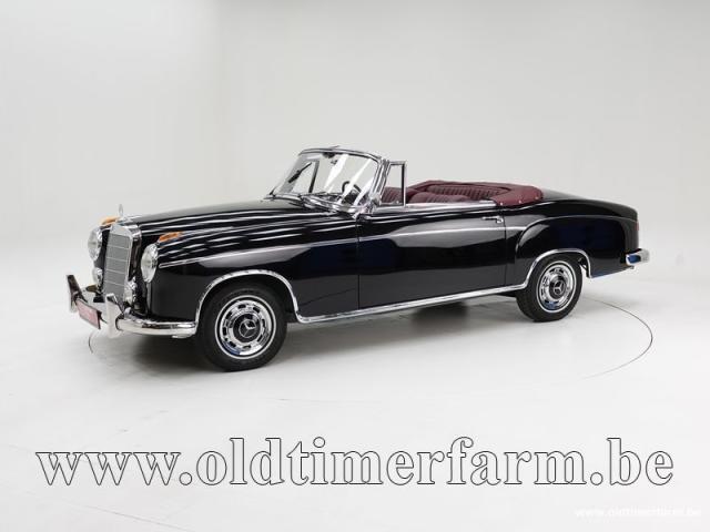 Photo Mercedes-Benz 220 S Ponton Cabriolet '59 CH9004 image 1/6