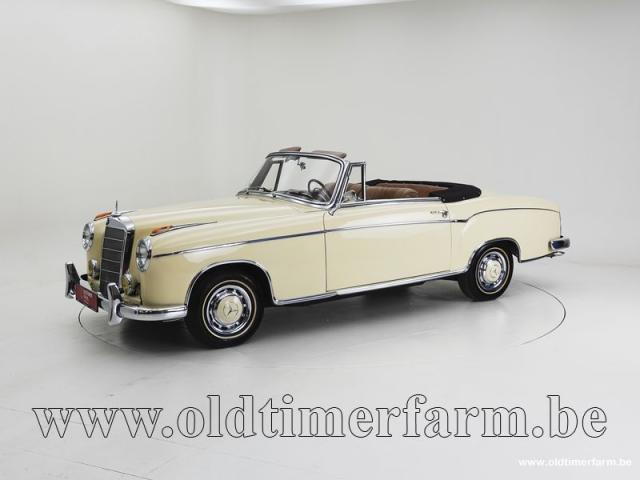 Mercedes-Benz 220 SE Ponton Cabriolet '61 CH3848