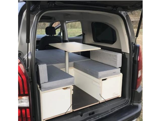 Meuble aménagement van: Caddy, Berlingo, Kangoo