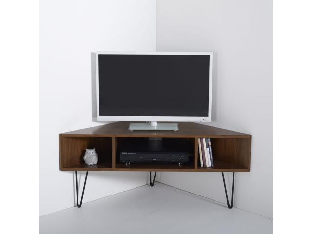 Meuble TV d’angle vintage Meuble TV Buffet noyer tendance meuble tv bas meuble tv moderne meuble tv 