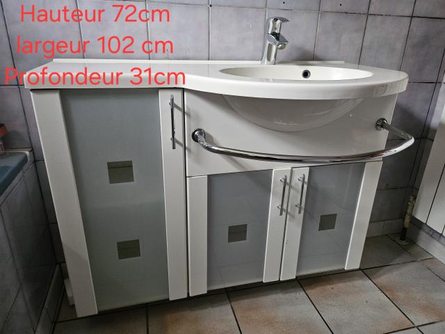 Meuble + vasque