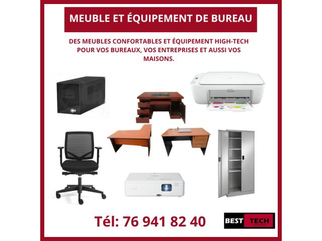 MEUBLES ET EQUIPEMENTS DE BUREAU