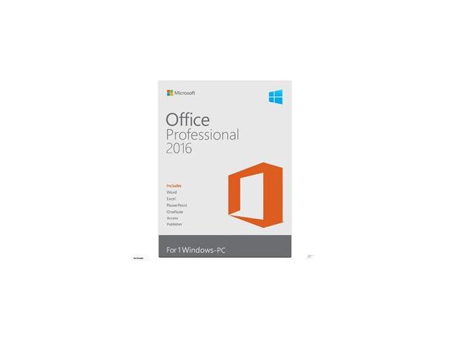 Microsoft Office Pro Plus 2016 - 1 PC