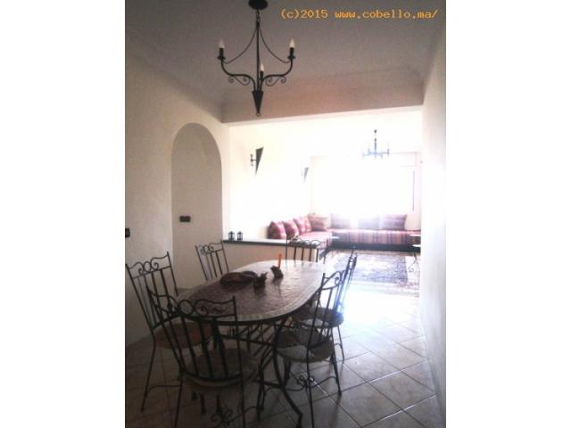 Moderne appartement meublé en location à rabat harhoura