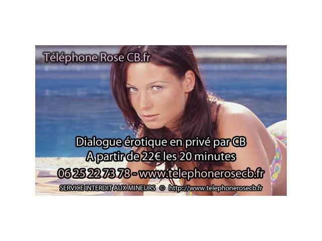 moment agreable de telephone rose