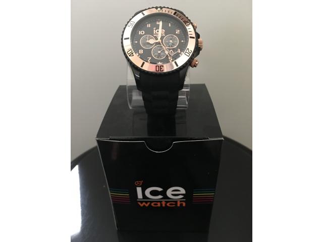 Montre Ice Watch Noir & Cuivre Chrono - Collection