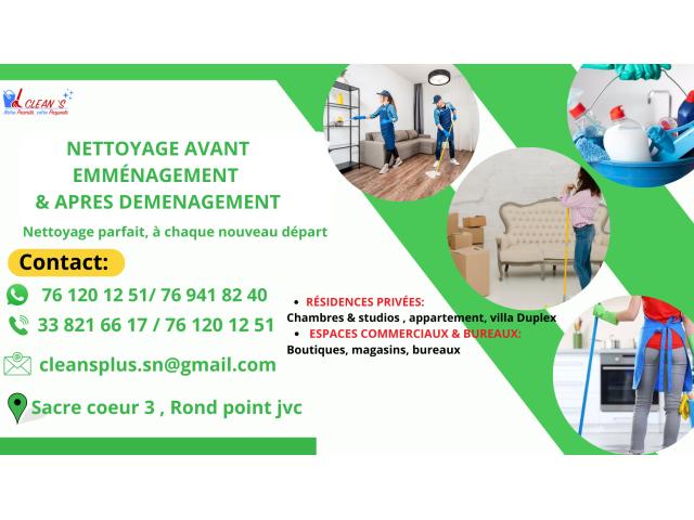 NETTOYAGE AVANT EMMÉNAGEMENT ET APRES DEMENAGEMENT AU SENEGAL