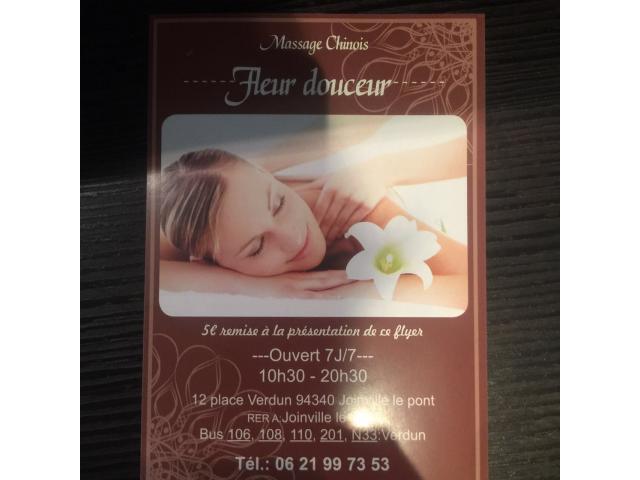 Photo New Salon Massage Fleur douceur image 1/1