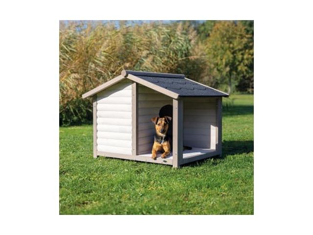 Photo Niche avec terrasse abri chien niche chien niche moderne image 1/3