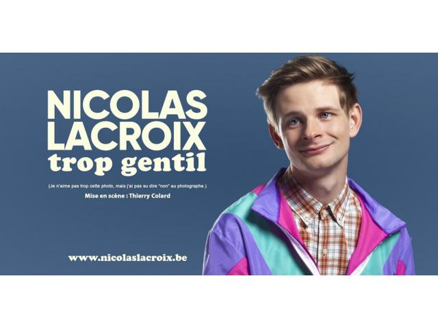 Nicolas Lacroix en spectacle à Ans le 13 octobre 2023
