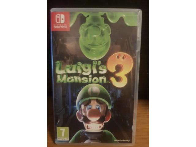 Nintendo Switch Luigi's Mansion 3 & New Super Mario Bros. U Deluxe & Super Smash Bros. Ultim