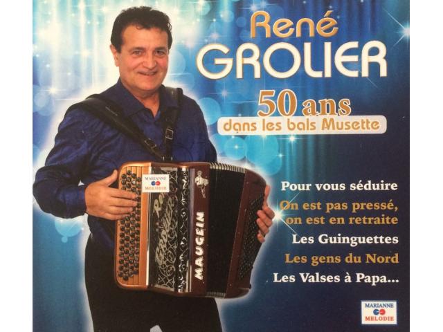 Nouveau CD de René GROLIER