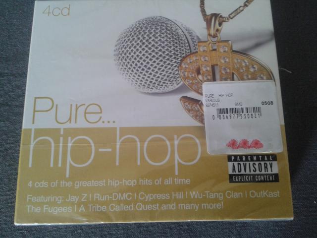 nouveau coffret 4 cd pure hip- hop sous blister