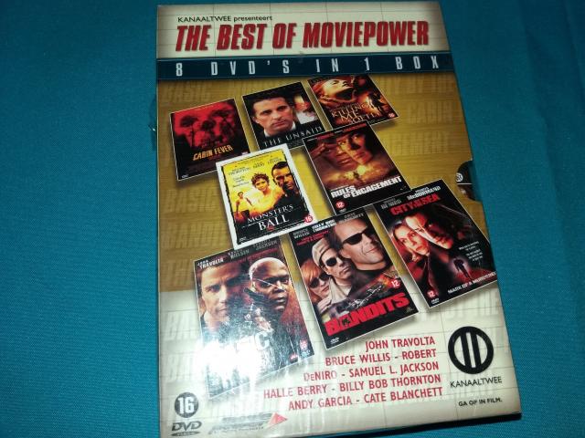 nouveau coffret the best of movie power 8 dvds in box