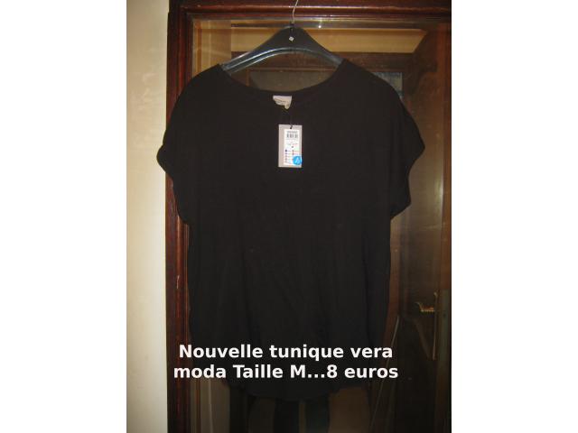 Photo Nouvelle tunique noire "Vero moda" Taille M image 1/1